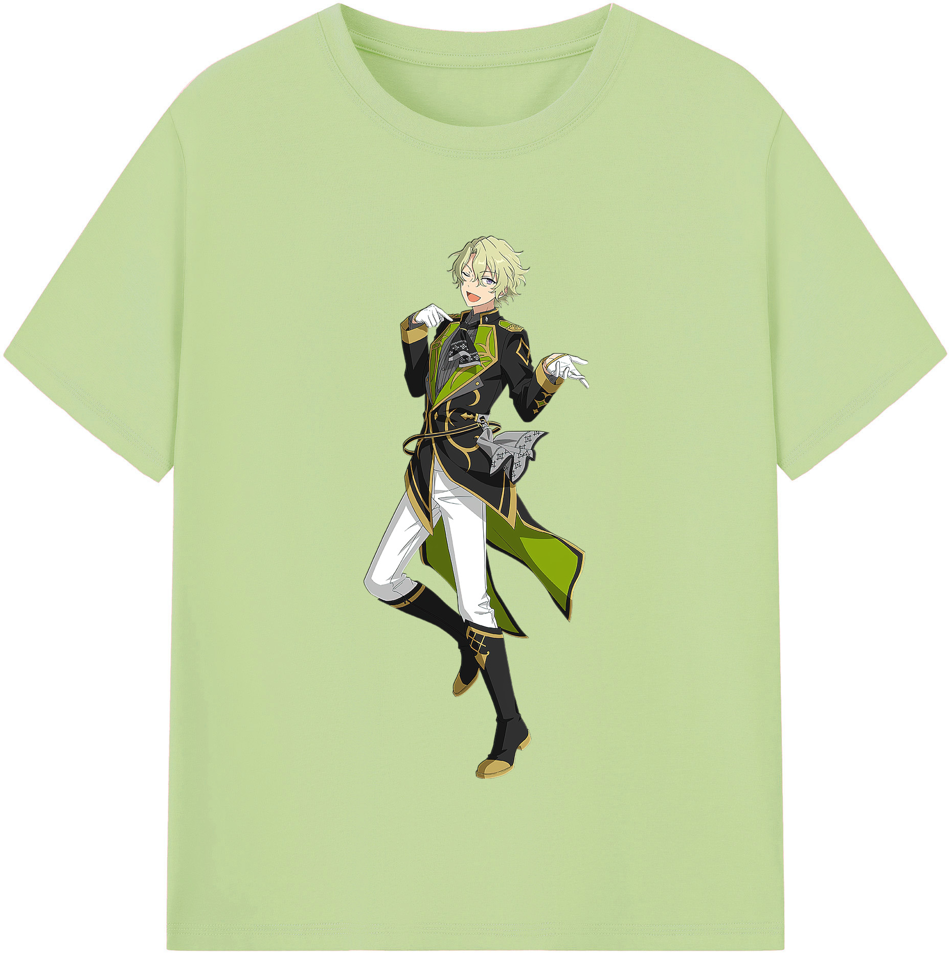 （画像用） あんさんぶるスターズ! Ensemble Stars 綿100％半袖Tシャツ（フロントプリント）